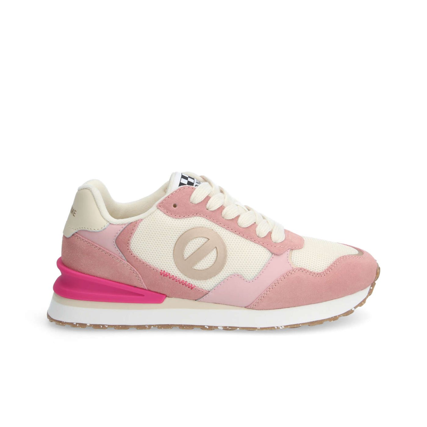 TOVA RUNNER W - SUEDE/MESH/NAPP - PINK/OFF WHITE